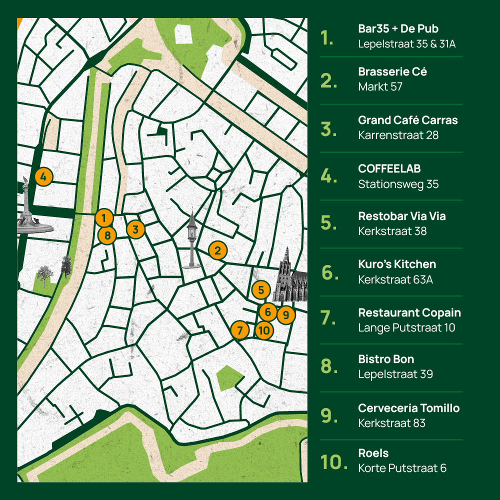 Plattegrond van de Local Taste Summer Special 2026