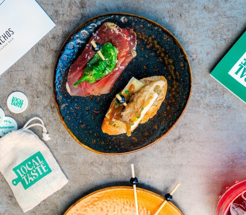 Route langs hotspots met shared dining uit de Local Taste Beleving Rotterdam 2026-2027